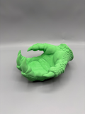 Dragon Claw Catchall & Dice Tray — example colour. Includes: One finished printed item; display accessories excluded. Approximate dimensions (Width × Depth × Height): 1 supplied: 143.7 × 116.8 × 75.9 mm.