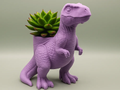 T-Rex Dinosaur Decorative Planter — example colour. Includes: One finished item supplied; display accessories are excluded. Approximate dimensions (Width × Depth × Height): 1 supplied: 162 × 115 × 177.6 mm.