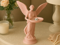 Angel Decorative Ring Holder — example colour. Includes: One finished item supplied; display accessories are excluded. Approximate dimensions (Width × Depth × Height): 1 supplied: 98 × 96.2 × 175 mm.
