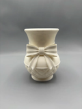 Quilted Spring Bow Decorative Vase — example colour. Includes: One finished item supplied; display accessories are excluded. Approximate dimensions (Width × Depth × Height): 1 supplied: 135.7 × 134.4 × 177.8 mm.