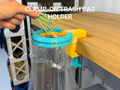 Clamp-On Trash Bag Holder — example colour. Includes: one clamp-on trash bag holder.