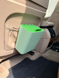 Car Trash Can — example colour. Includes: One complete printed item in the selected configuration. Approximate dimensions (Width × Depth × Height): 1 supplied: 173.3 × 130.4 × 204.8 mm; 1 supplied: 166.1 × 16.6 × 111.3 mm.