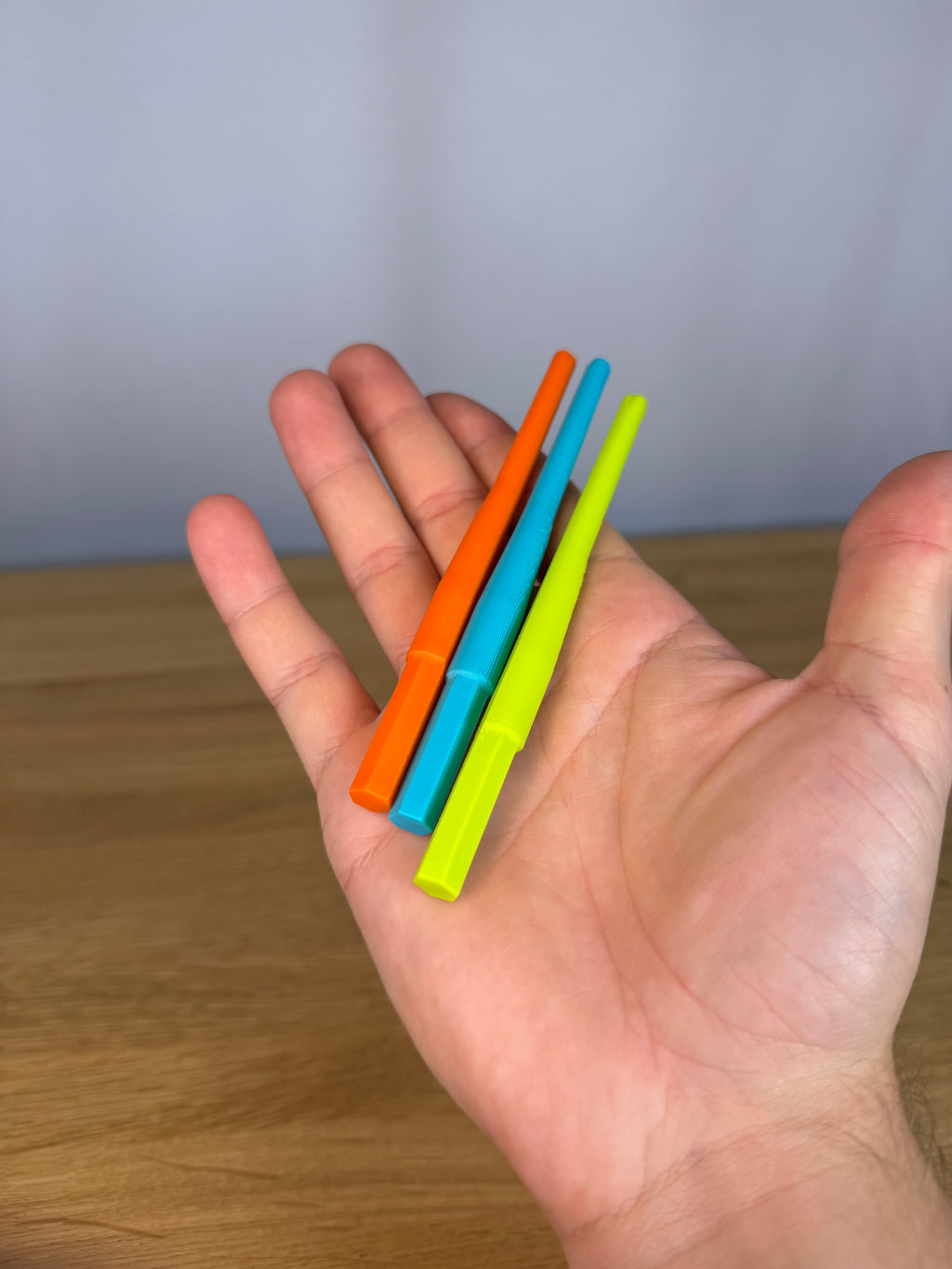 Paint Roller Cleaner – Drill Attachment — example colour; one printed item supplied.