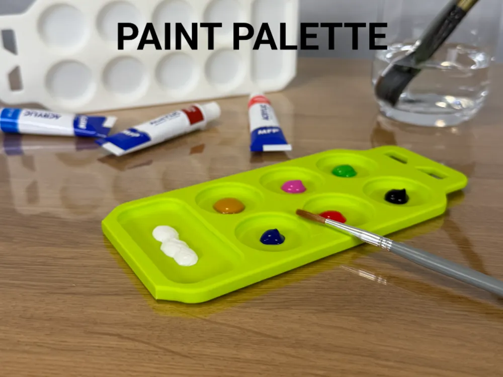 Paint Palette — example colour. Includes: one paint palette.