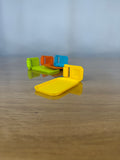 Disposable Glue Mixing Pad with Roller — example colour; one printed item supplied.