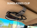Car Visor Sunglasses Clip — example colour. Includes: one car visor sunglasses clip.