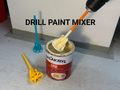Drill Paint Mixer — example colour. Includes: one drill paint mixer. Approximate dimensions (W × D × H): • Drill Paint Mixer: 47 × 47 × 170 mm.