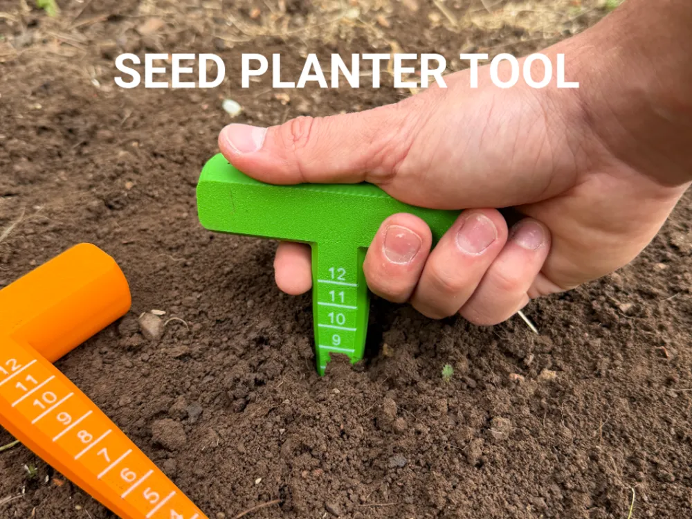 Seed Planter Tool — example colour. Includes: one seed planter tool.