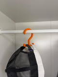 Cap Hanger Mini — example colour. Includes: One complete printed item in the selected configuration. Approximate dimensions (Width × Depth × Height): 1 supplied: 74 × 11 × 108.6 mm.