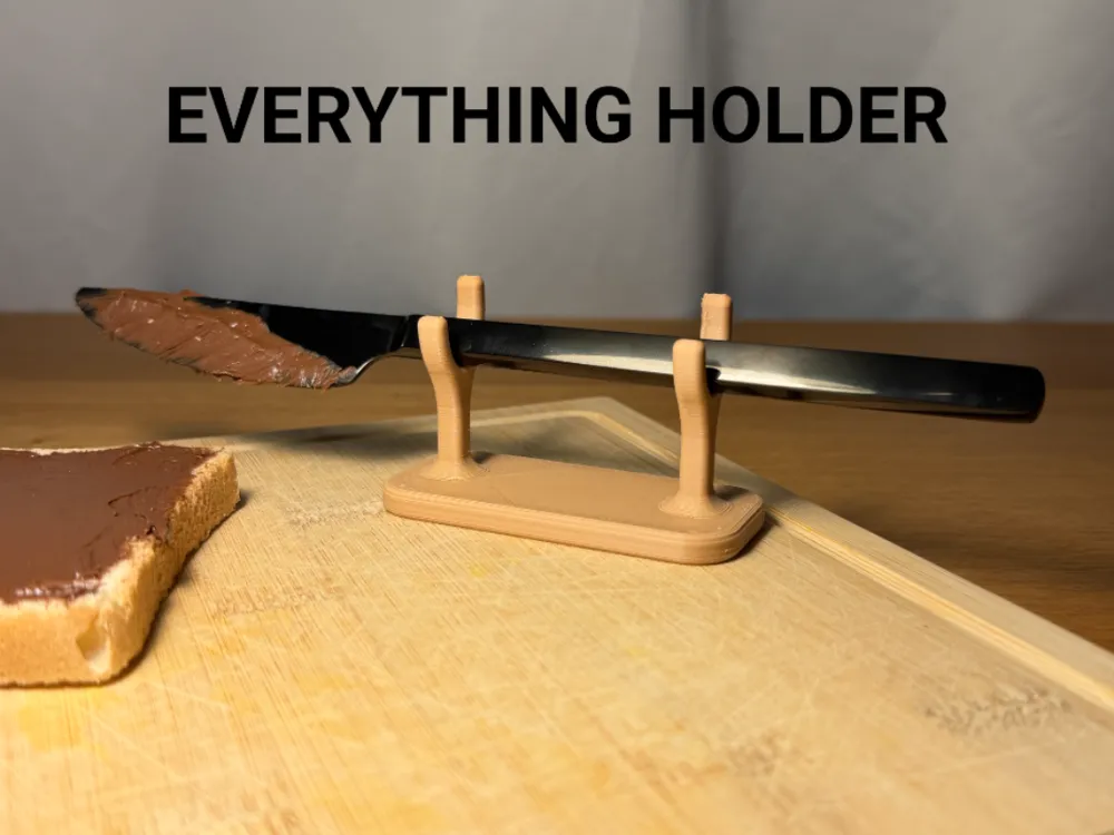 Everything Holder — example colour. Includes: One complete printed item in the selected configuration. Approximate dimensions (Width × Depth × Height): 1 supplied: 80 × 36 × 48.2 mm.