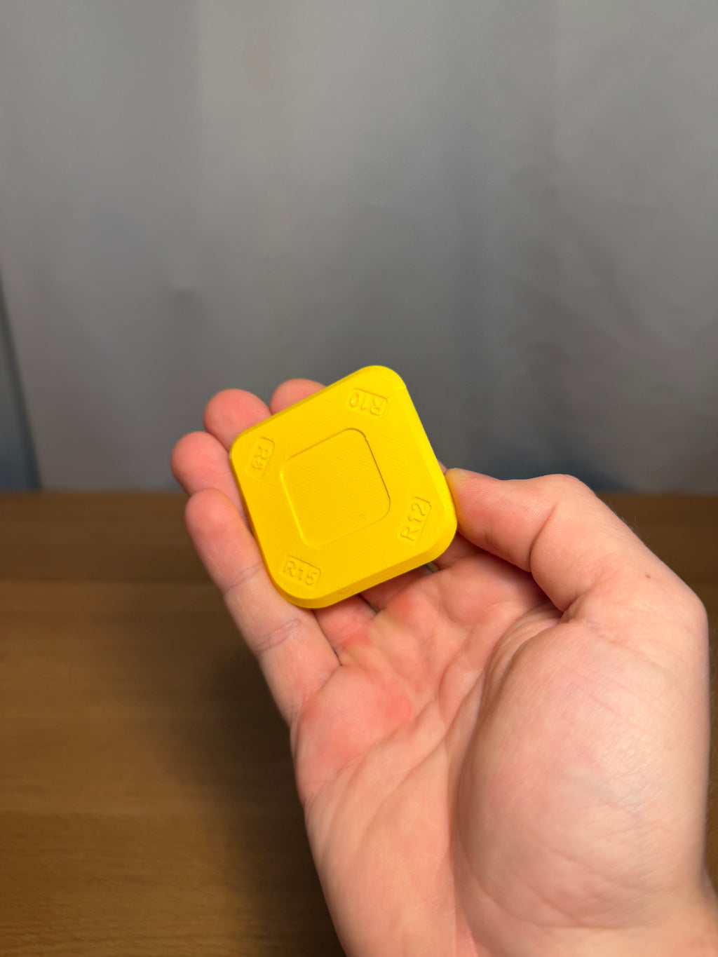 Silicone Spreader — individual plate detail from the same supplied six-plate set. Creator design example; colour may differ.