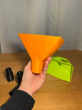 Hands-Free Vacuum Dust Collector — example colour; one printed item supplied.