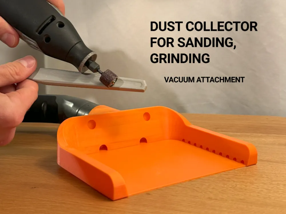 Vacuum Dust Collector for Sanding — example colour. Includes: one vacuum dust collector for sanding. Approximate dimensions (W × D × H): • Vacuum Dust Collector for Sanding: 170 × 170 × 39.8 mm.
