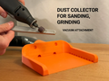 Vacuum Dust Collector for Sanding — example colour. Includes: one vacuum dust collector for sanding. Approximate dimensions (W × D × H): • Vacuum Dust Collector for Sanding: 170 × 170 × 39.8 mm.