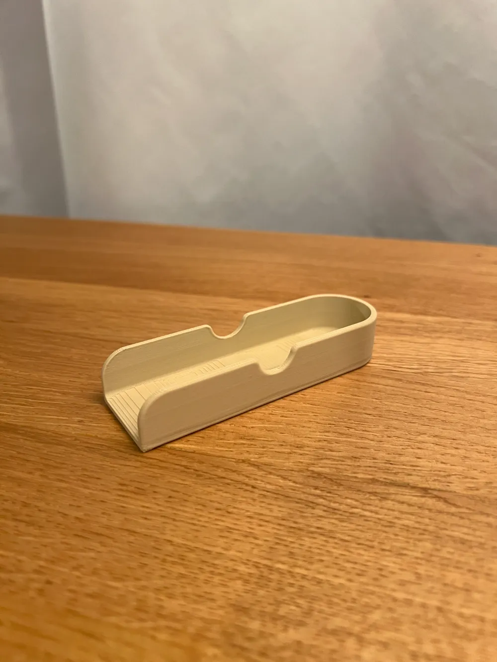 Kitchen Utensil / Spoon Holder Mini — example colour. Includes: one kitchen utensil / spoon holder mini. Approximate dimensions (W × D × H): • Kitchen Utensil / Spoon Holder Mini: 110 × 34.8 × 20 mm.